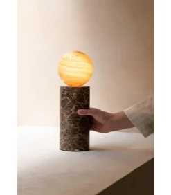 Tafellamp Tivoli - Bruin - Ø12cm