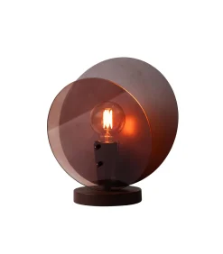 Tafellamp Toledo - Bruin - 22x30x32.5cm