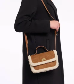 Tas van imitatiesuède Bruin OS