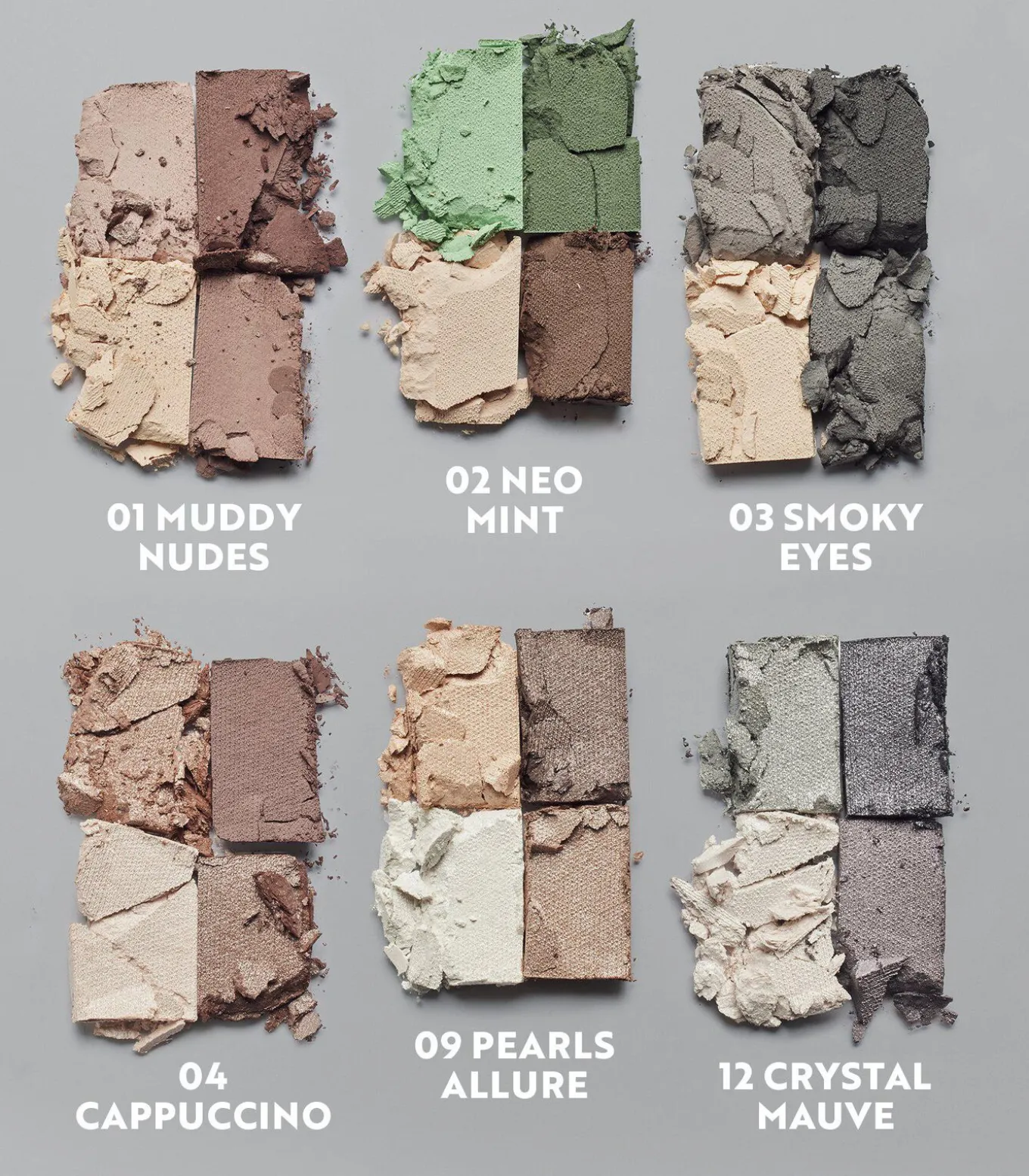 The Eyeshadow Quartet