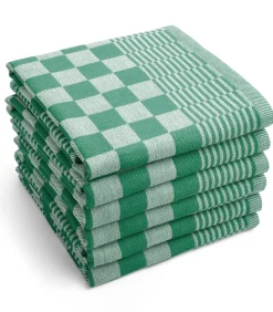 Theedoek Clean & Tidy Groen - 6 stuks