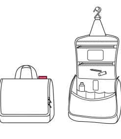 Toiletbag - Toilettas - Rood