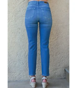 TOMMY - BLAUWE SPIJKERBROEK