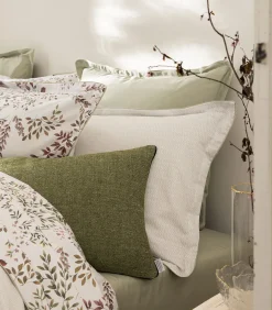 Tourbillon - Effen kussensloop in biologisch katoen satijn