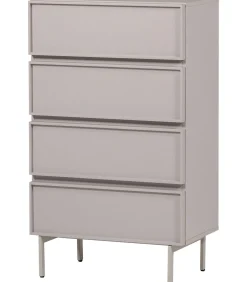 Tours Ladekast 4 Lades - Melamine/ MDF - Zand - 102x70x42