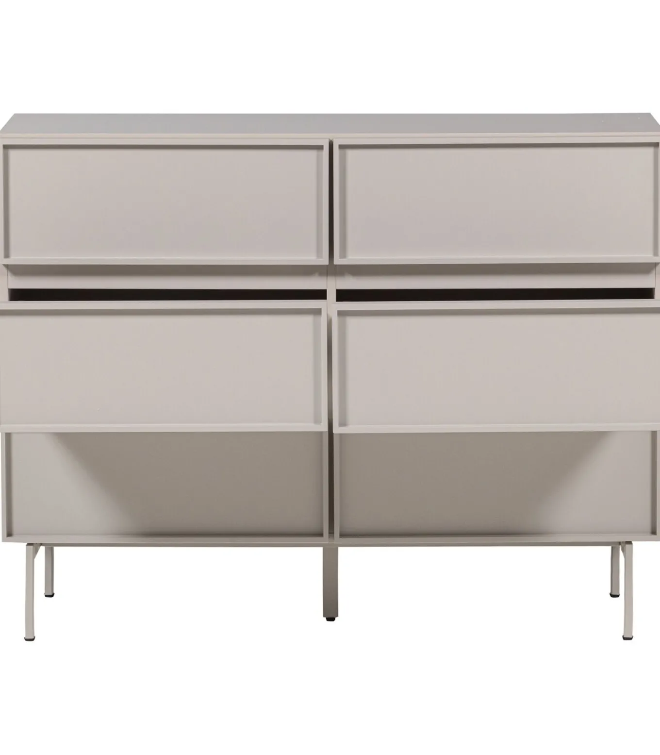 Tours Ladekast 6 Lades - Melamine/ MDF - Zand - 80x120x42