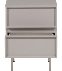 Tours Ladekast/ Nachtkastje 2 Lades Melamine/ MDF - Zand