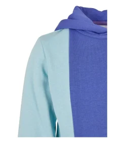 TRIPLE - Trui met kap - Petrol Blauw