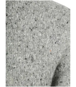 Trui Donnegal Tweed Eco Wool Grijs