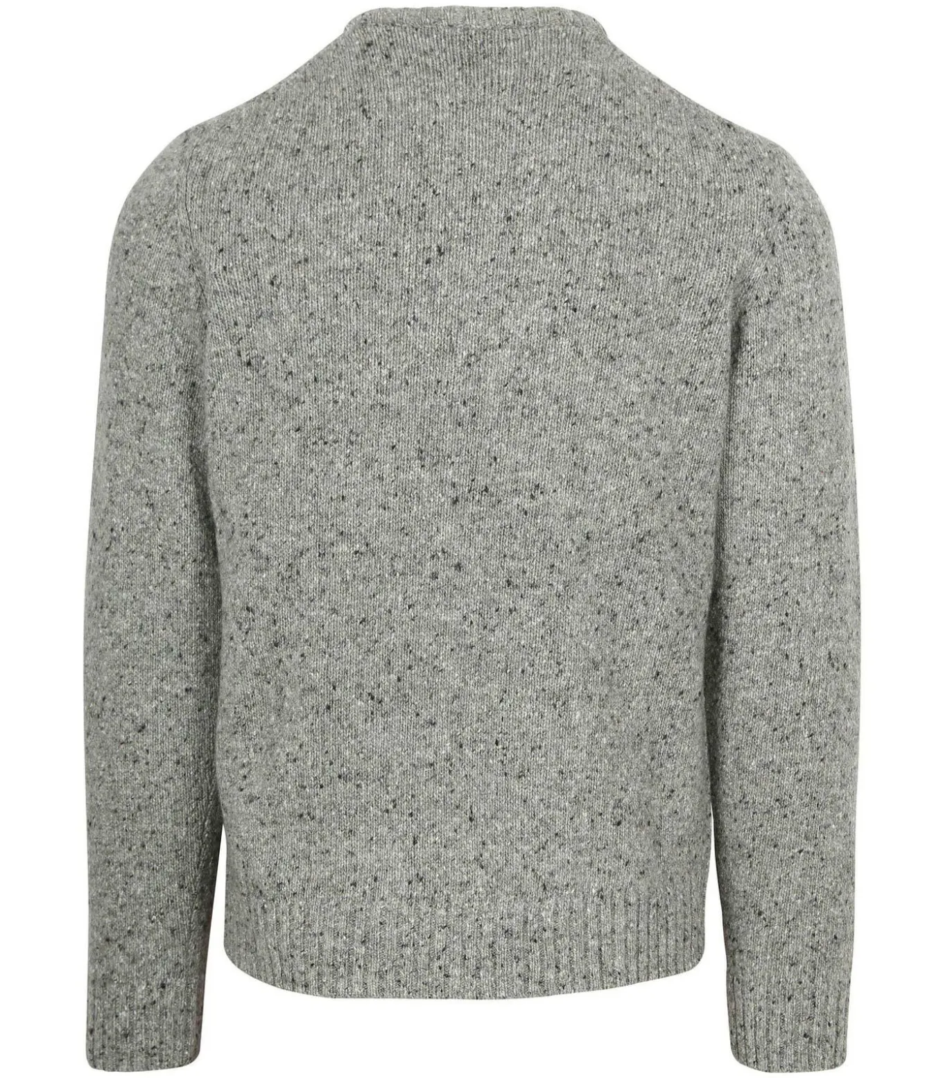 Trui Donnegal Tweed Eco Wool Grijs