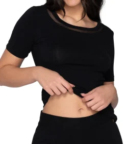 T-shirt met slipe mouwen Cotton Touch