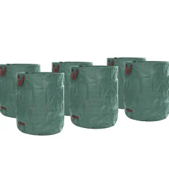 Tuinafvalzakken 12 pcs Groen 79 x 79 x 99.5 cm Polypropyleen