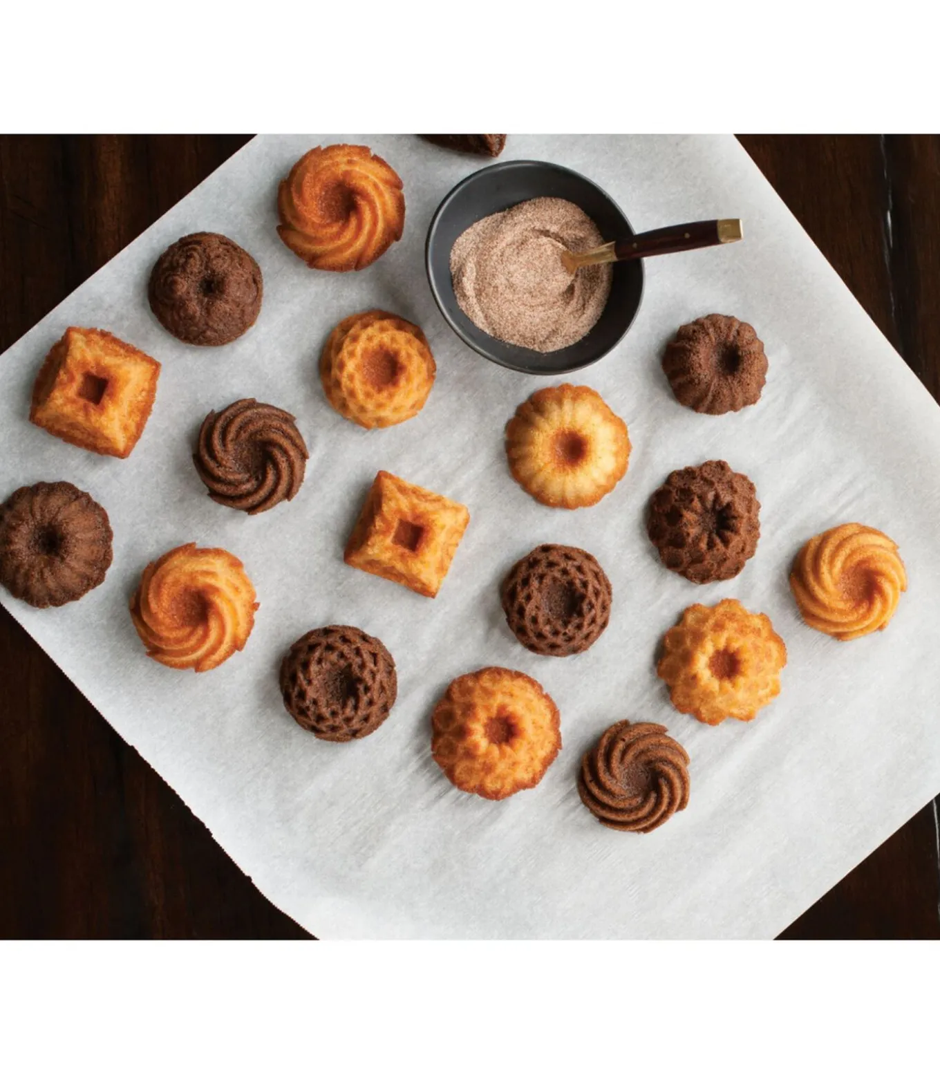 Tulband Bakvorm Bundt Charms - 12 stuks