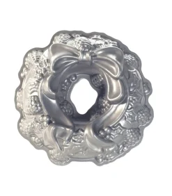 Tulband Bakvorm Holiday Wreath Zilver ø 29 cm / 2.1 liter