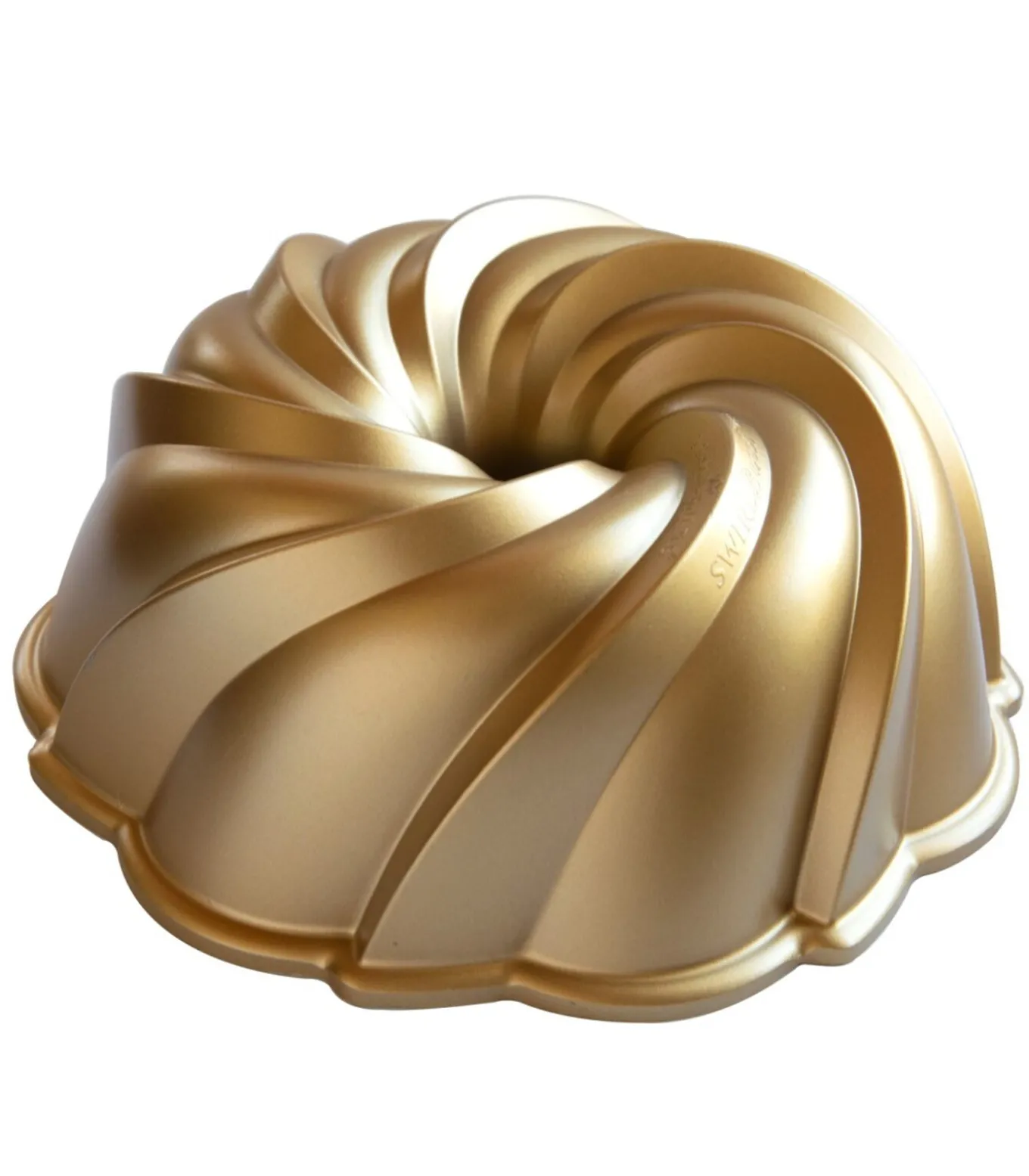 Tulband Bakvorm Swirl Bundt Goud ø 24 cm / 2.4 liter