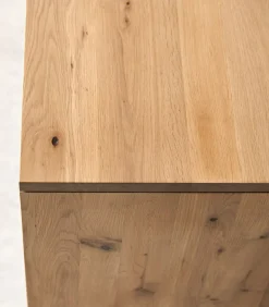 Tv-meubel in massief eikenhout met knoesten 180 Anoa