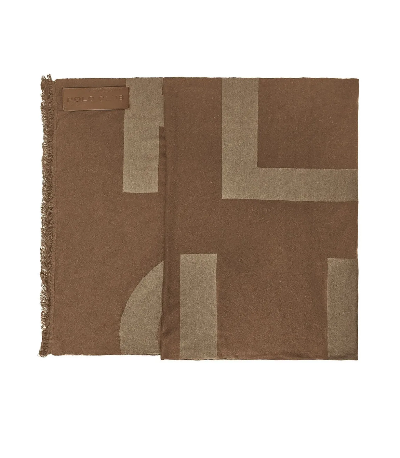 Tweekleurige sjaal "Sahar" met Polo Club-logo