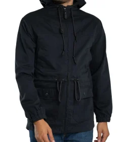 Twill Badged Parka-Jas