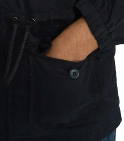 Twill Badged Parka-Jas