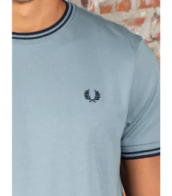Twin tipped t-shirt - stockport blue navy