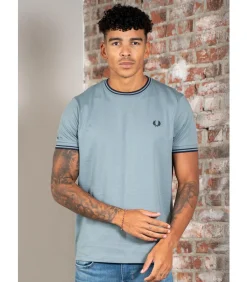 Twin tipped t-shirt - stockport blue navy