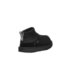 UGG Classic Ultra Stretch Laarzen Zwart Junior Jongens