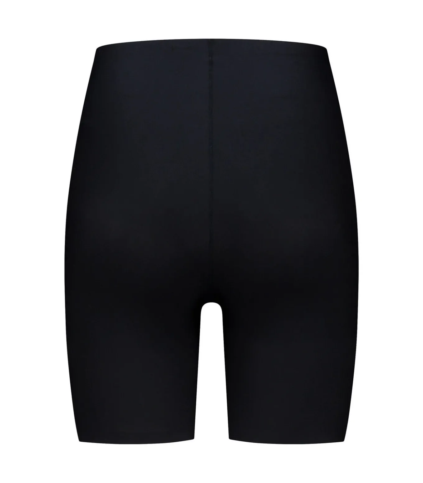 Uni Stretch Midden Taille Kort | Zwart