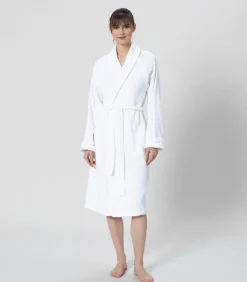 Unisex Badjas Solid Wit - XL