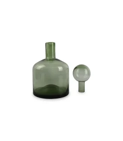 Vaas met stop 22xH40,5cm groen Fera