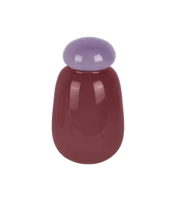 Vaas Nuevo Dulce - Donkerpaars - 12.5x12.5x22cm