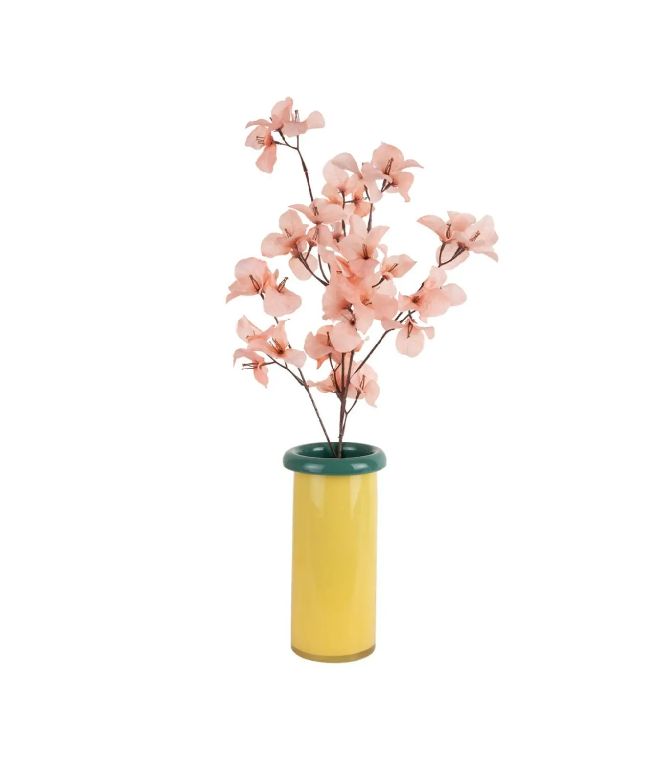 Vaas Plegado S - Geel - 12x12x23.5cm