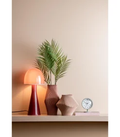 Vaas Twisted Rib - Zachtbruin - Ø18cm