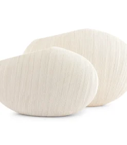 Vaas 43xH27,5cm beige Vico