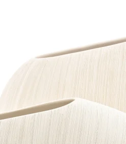 Vaas 43xH27,5cm beige Vico