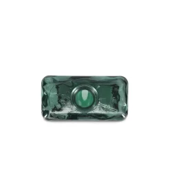 Vaas 23x12xH22cm groen Sontu