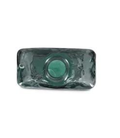 Vaas 28x14,5xH26,5cm groen Sontu