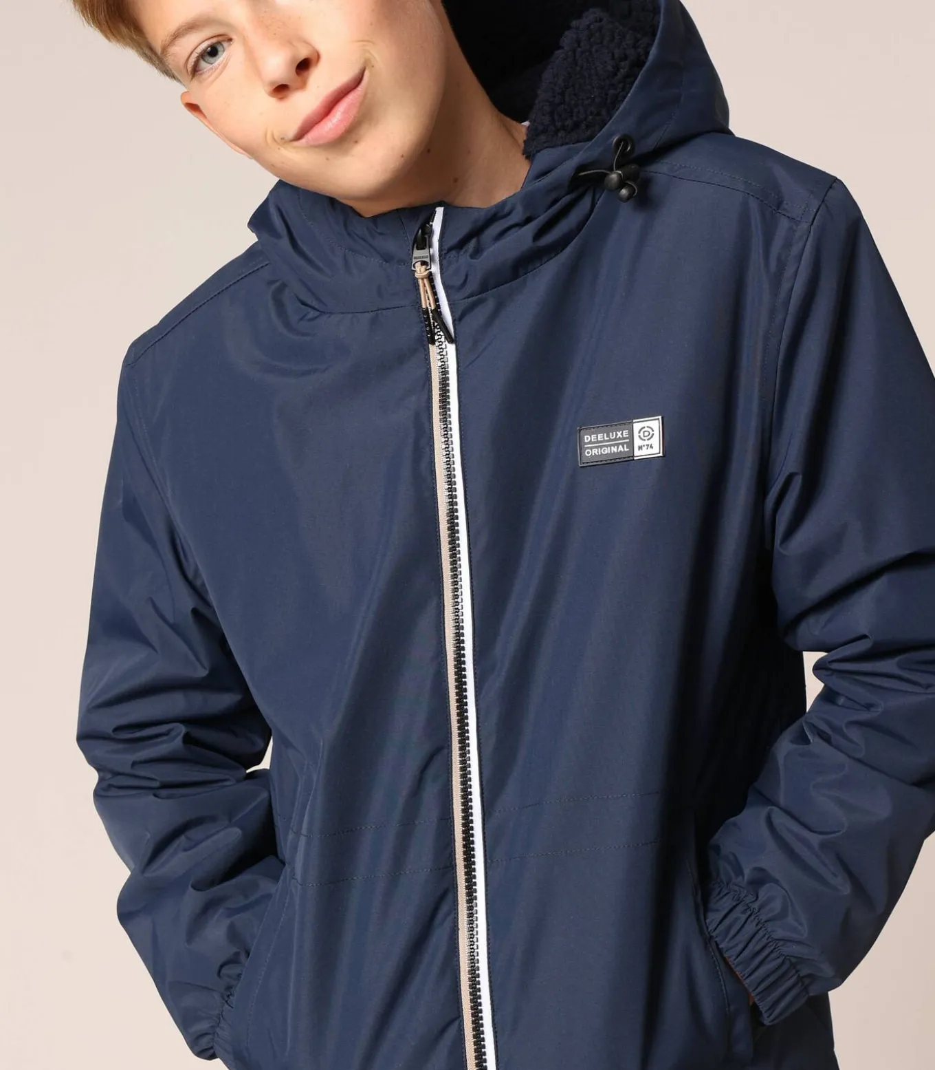 VINCOURT - Hoodie met sherpa voering