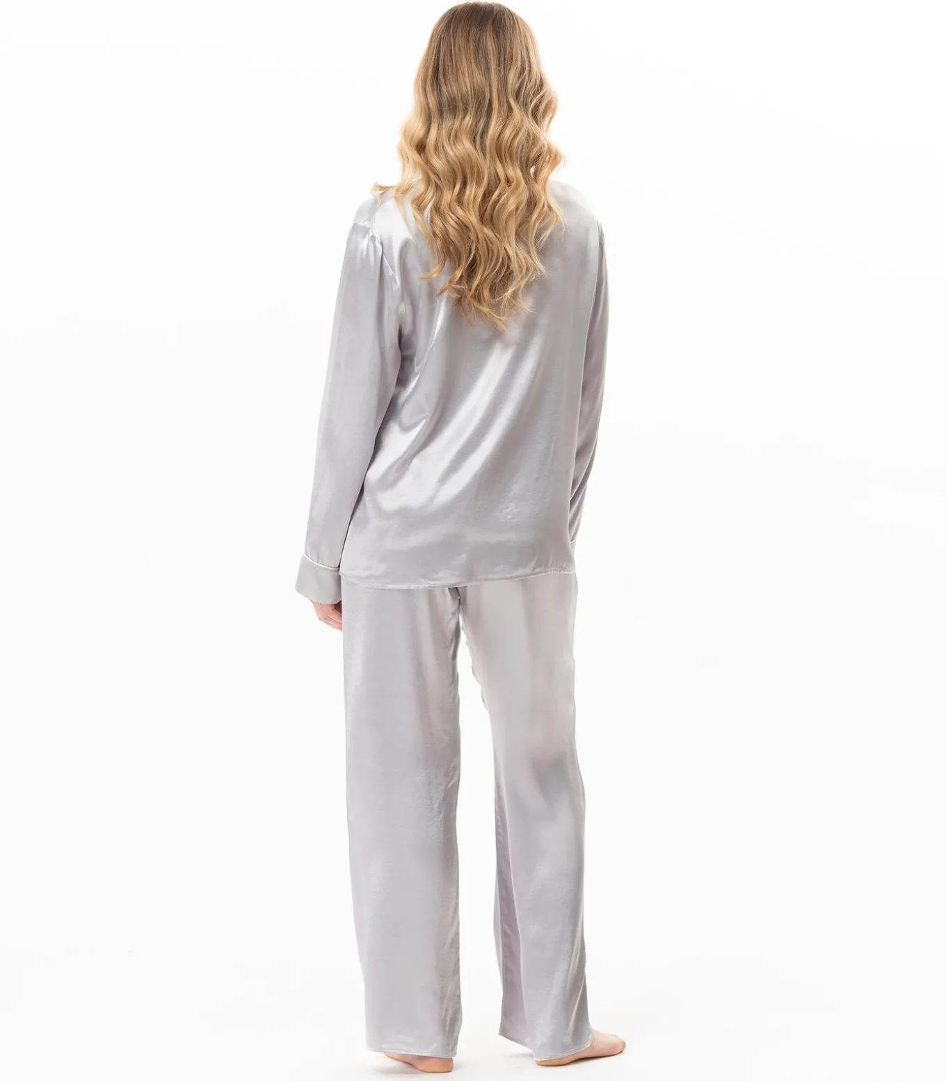 Viscose pyjama met knopen DARCY 106