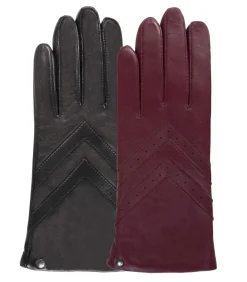 Visgraat Dames Handschoenen Zwart