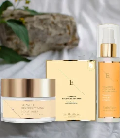 VITAMINE C ELIXIR SERUM + Vitamine C Bio Brightening Moisturizer + Oogkussentjes