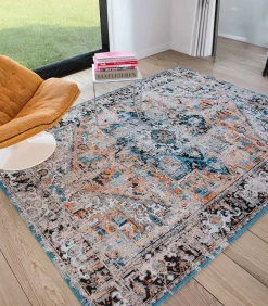 Vlak geweven woonkamer- en slaapkamerkleed RESAY