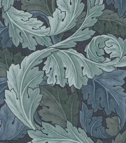 Vliesbehang Acanthus Blue