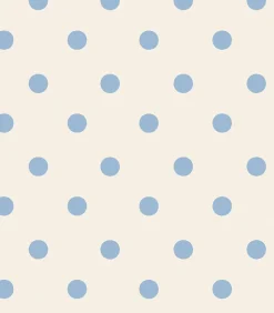 Vliesbehang Button Spot Blue