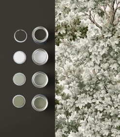 Vliesbehang Coppice Sage