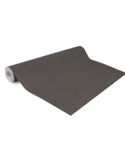 Vliesbehang linnen gold ebony