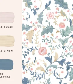 Vliesbehang Litton Dusky Seaspray