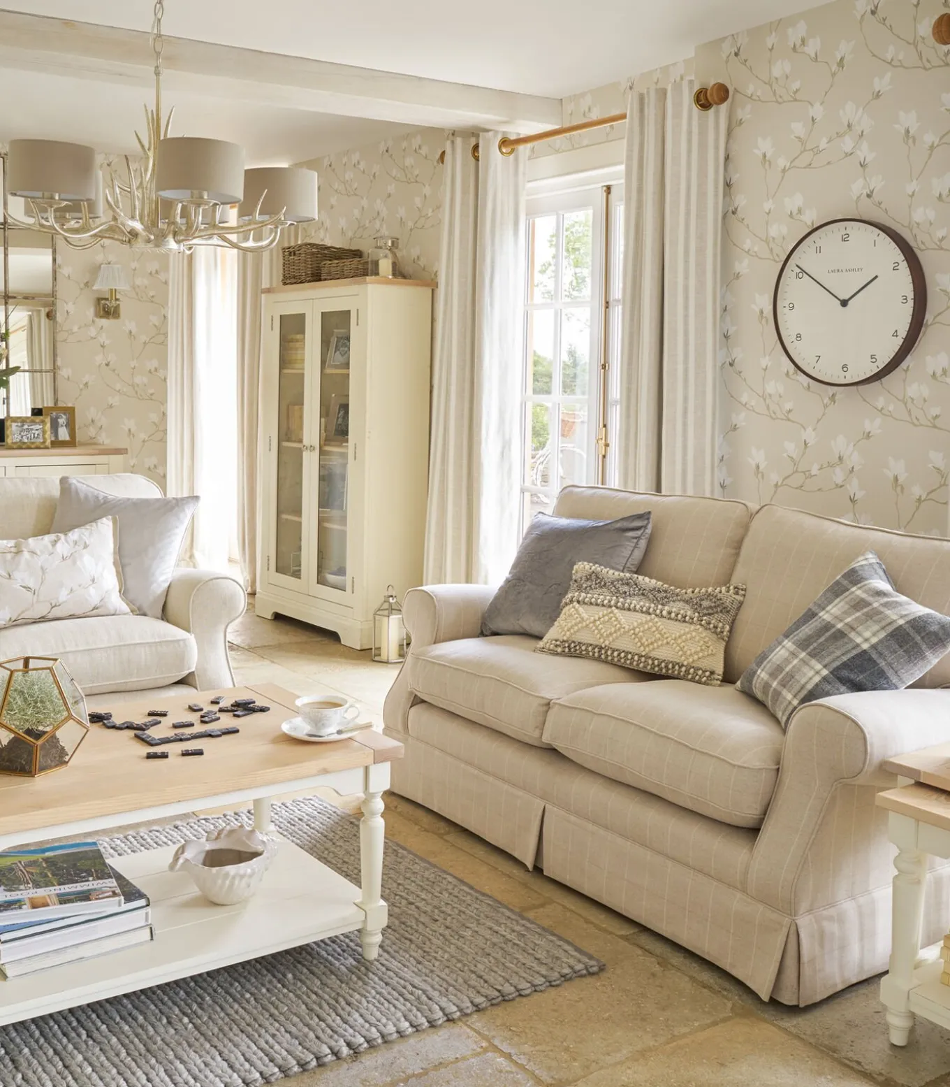 Vliesbehang Magnolia Grove Natural |