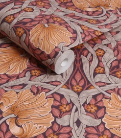 Vliesbehang Pimpernel Plum