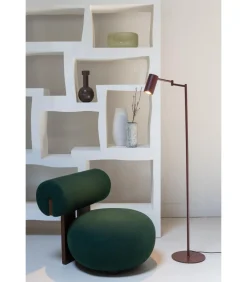 Vloerlamp Bilbao - Rood - 53x28x154cm