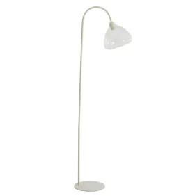 Vloerlamp Bisho - Crème - 47x28x160cm